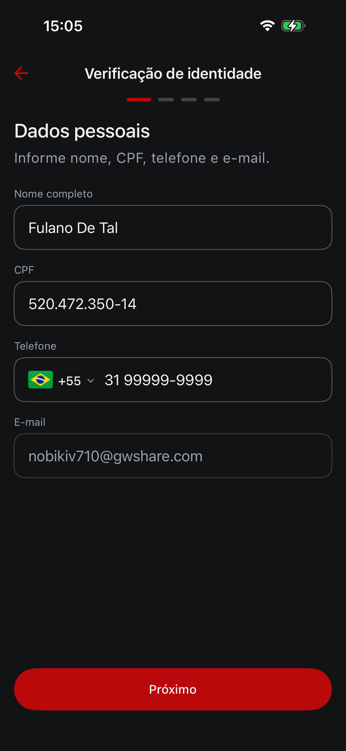 Recogida de datos personales