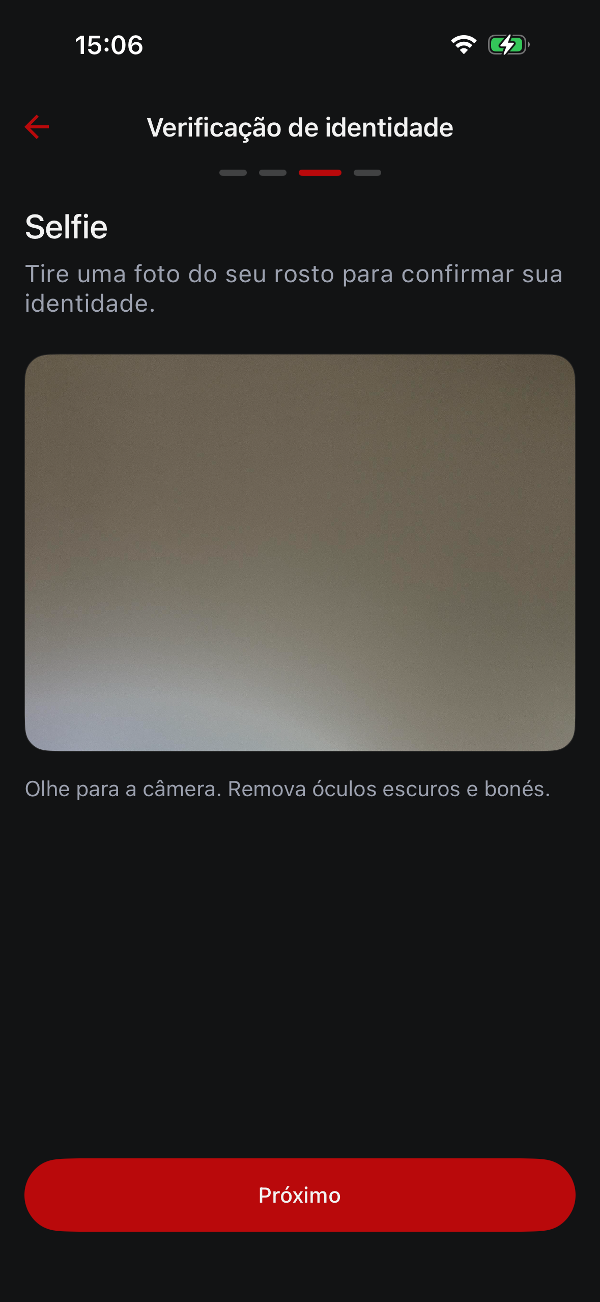 Captura de la imagen facial